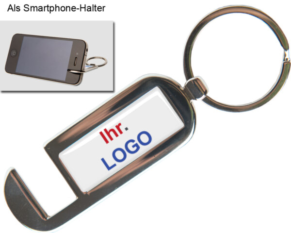 Phoneholder Keyring ...mit Logo bedrucken